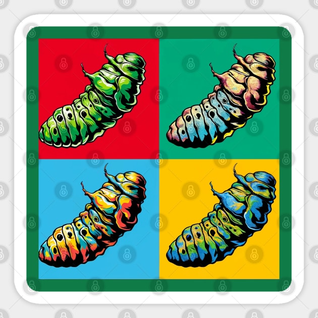 Pop Pupa Art - Cool Insect Sticker by PawPopArt